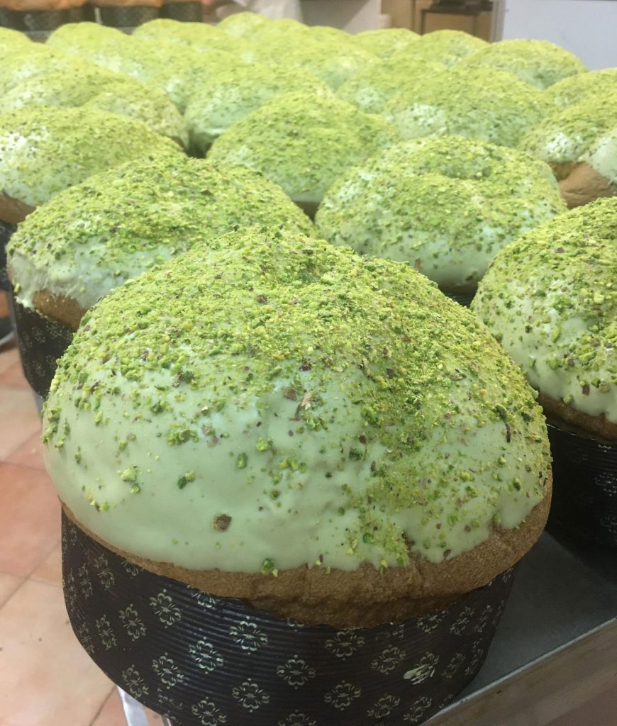 Vendita panettoni artigianali siciliani al pistacchio