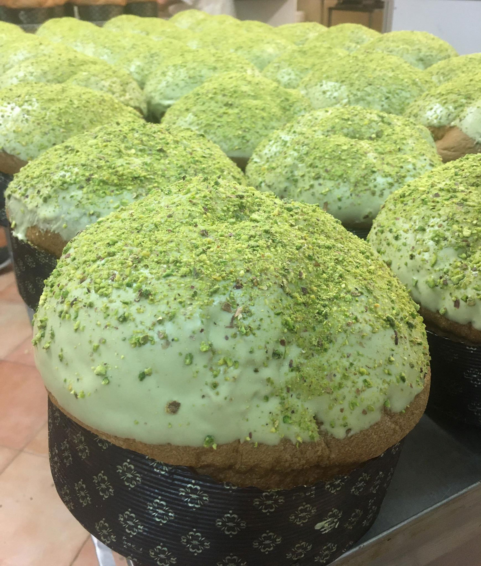 panettoni-PISTACC Vendita panettone artigianale al pistacchio di Bronte